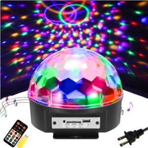 لمبة الديسكو الكورة بلوتوث + فلاشة - Party LED Crystal
